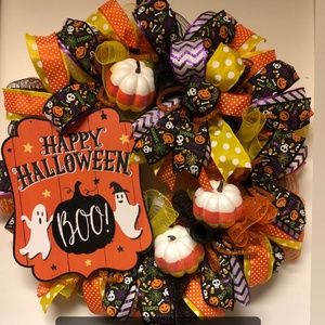 Halloween wreath